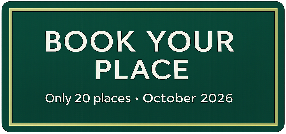 Book your place – Only 20 places January 2026